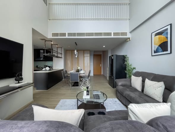 living room of THE EMPIRE PLACE SATHON