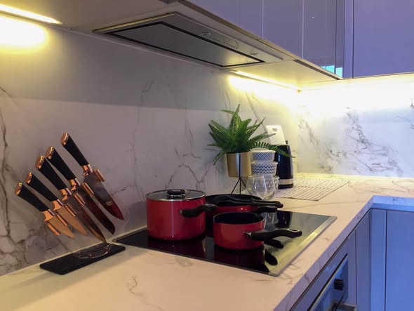 kitchen of THE ESSE at SINGHA COMPLEX