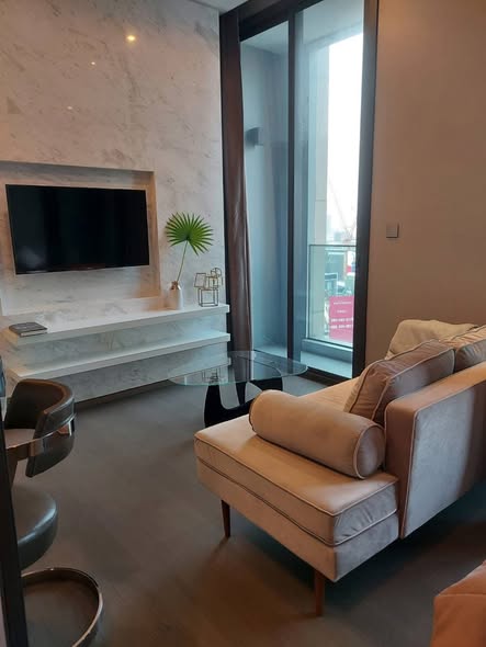 living room of THE ESSE at SINGHA COMPLEX