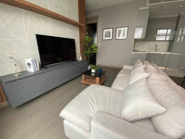 living room of THE ESSE at SINGHA COMPLEX