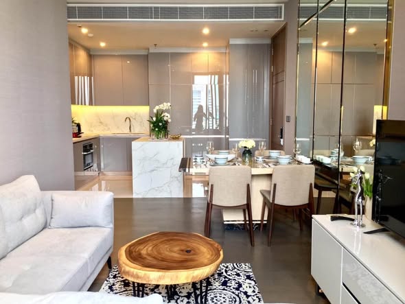 living room of THE ESSE at SINGHA COMPLEX