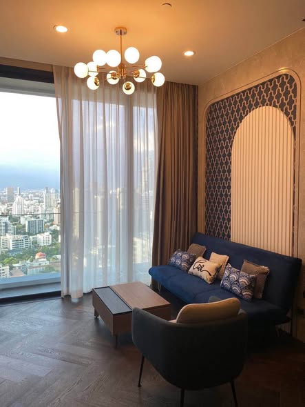 bedroom and living room of THE ESSE Sukhumvit 36