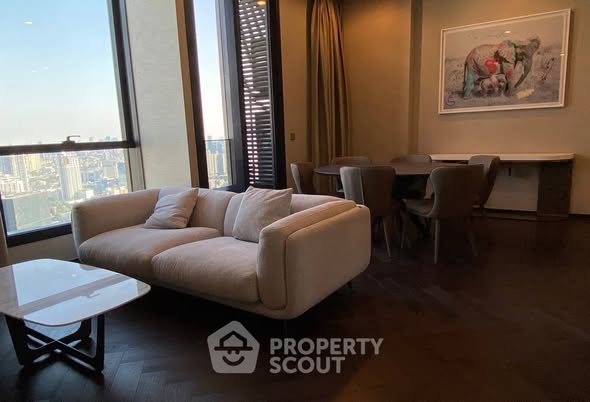 living room of THE ESSE Sukhumvit 36