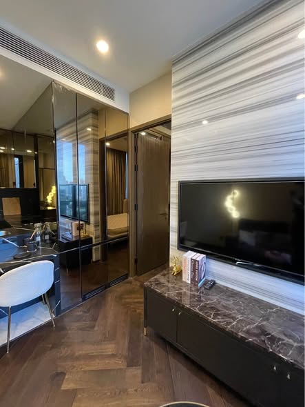 living room and room interior of THE ESSE Sukhumvit 36