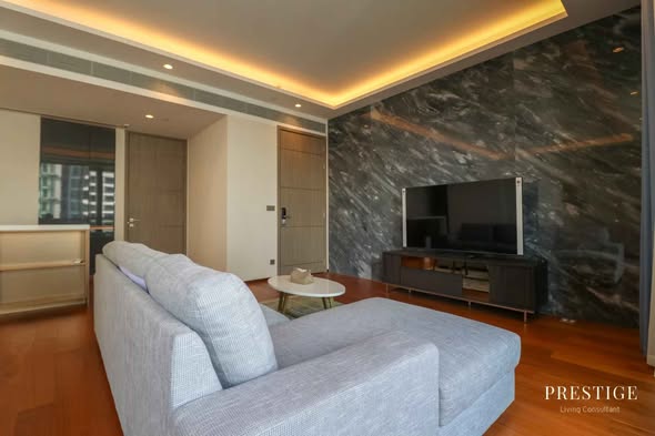 bedroom and living room of The Estelle Phrom Phong