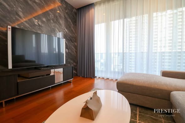 bedroom and living room of The Estelle Phrom Phong