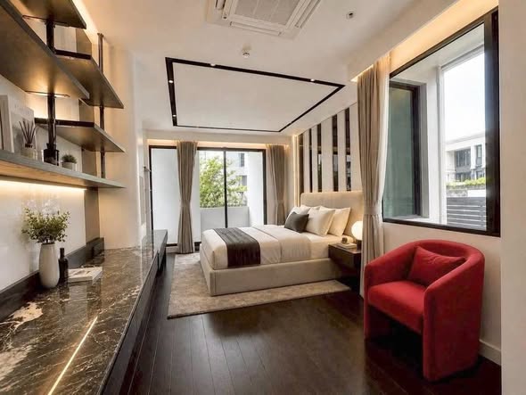 bedroom of The Gentry Phatthanakan 2 เดอะ เจนทริ พัฒนาการ 2