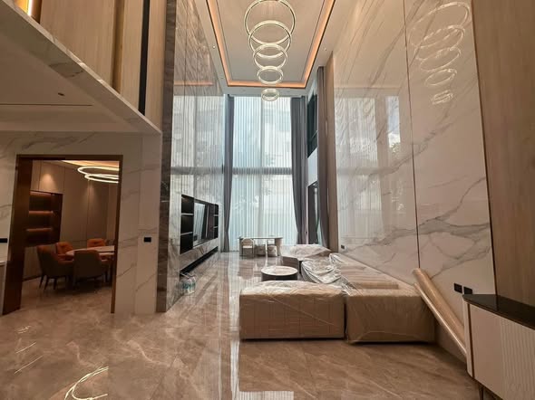 living room of The Gentry Phatthanakan – เดอะ เจนทริ พัฒนาการ