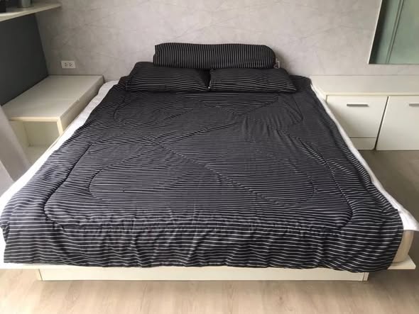 bedroom of The Iris Condo (F Building) Rama 9 – Srinagarindra