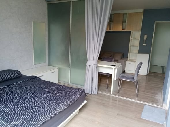 bedroom of The Iris Condo (F Building) Rama 9 – Srinagarindra
