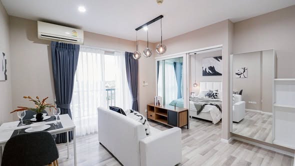 bedroom of The Key Cheangwattana