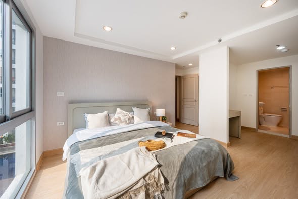 bedroom of The Key MRT Phetkasem 48