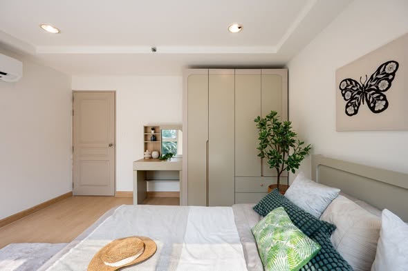 bedroom of The Key MRT Phetkasem 48