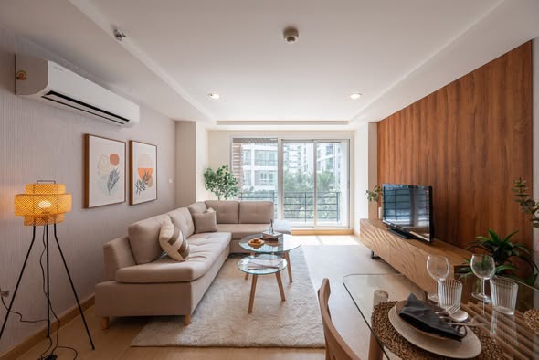 living room of The Key MRT Phetkasem 48