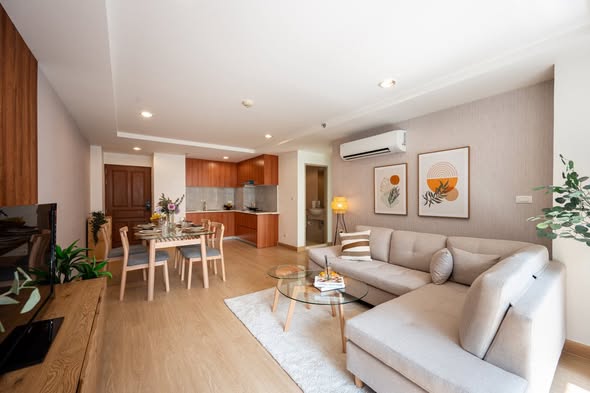 living room of The Key MRT Phetkasem 48