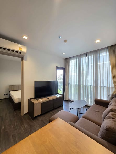 bedroom and living room of THE LINE Asoke-Ratchada