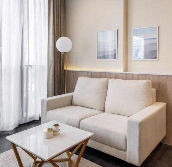 living room of THE LINE Asoke-Ratchada