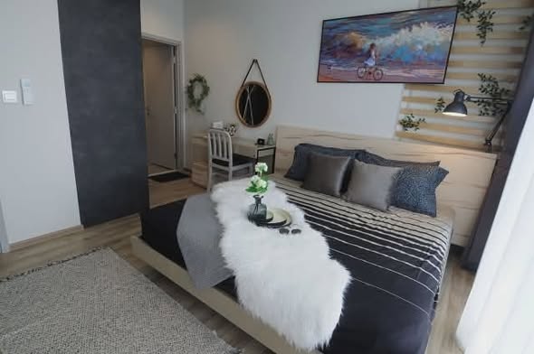 bedroom of THE LINE Jatujak-Mochit