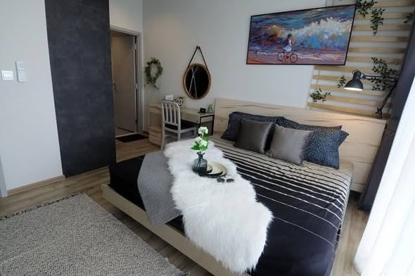 bedroom of THE LINE Jatujak-Mochit