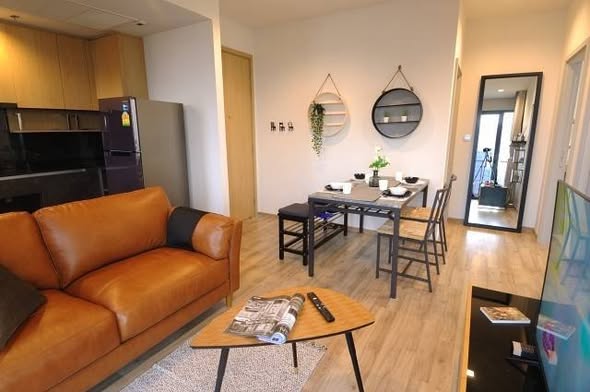 living room of THE LINE Jatujak-Mochit
