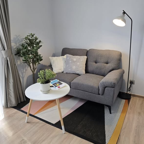 living room of THE LINE Phahon-Pradipat