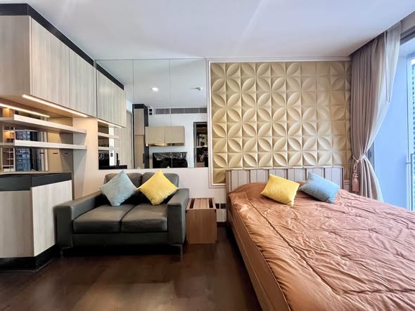 bedroom of THE LINE Ratchathewi