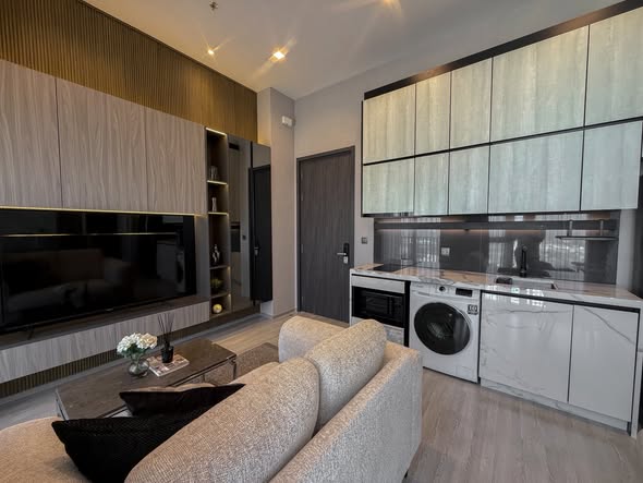 living room of THE LINE Sukhumvit 101