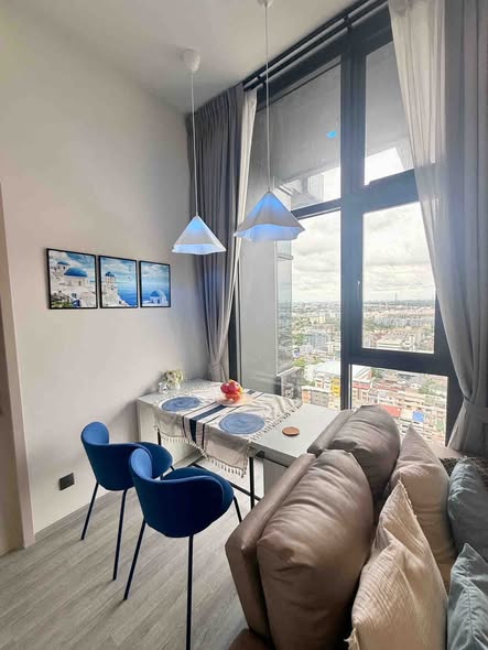 living room of THE LINE Sukhumvit 101