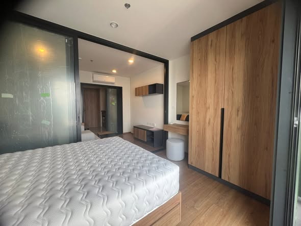 bedroom and room interior of The Line Vibe เดอะ ไลน์ ไวบ์