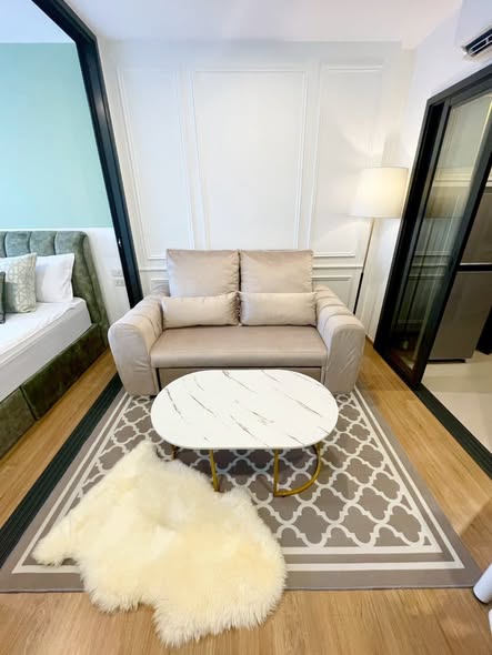 living room of The Line Vibe เดอะ ไลน์ ไวบ์