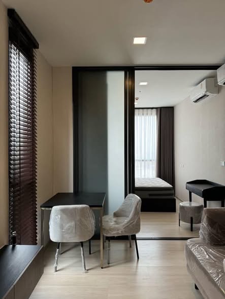 living room and bedroom and room interior of The Line Vibe เดอะ ไลน์ ไวบ์