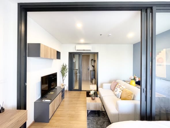 living room and room interior of The Line Vibe เดอะ ไลน์ ไวบ์