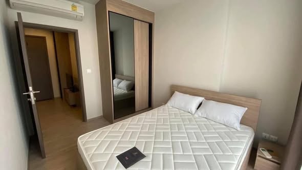 bedroom of THE LINE Wongsawang