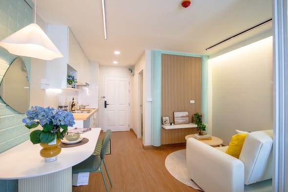 living room of The Link Sukhumvit64