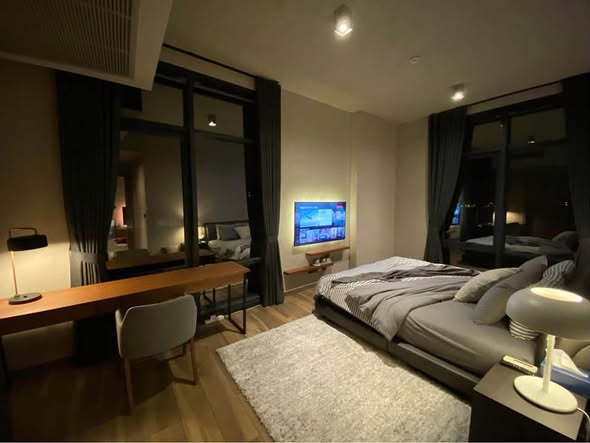 bedroom of The Lofts Asoke