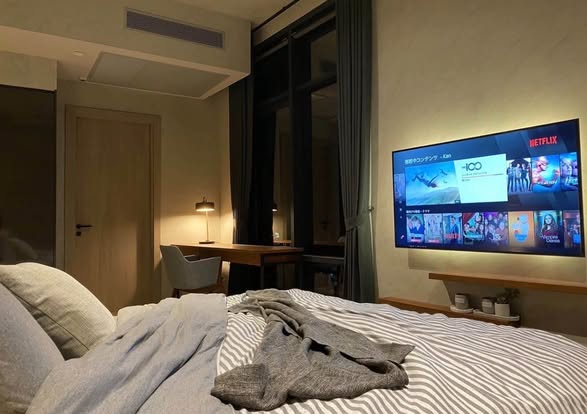 bedroom of The Lofts Asoke