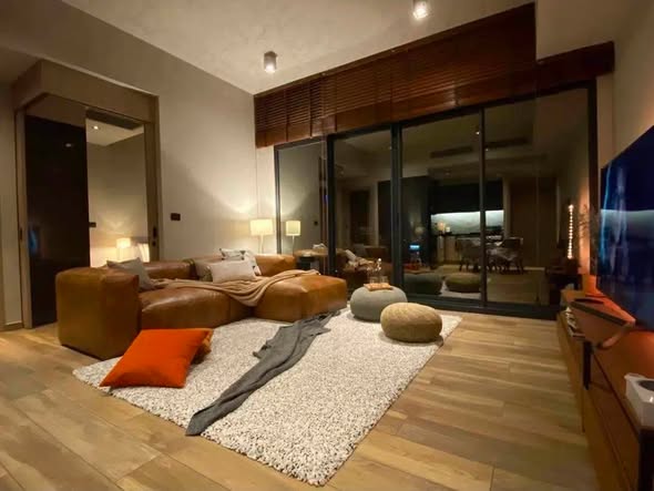 bedroom and living room and room interior of The Lofts Asoke