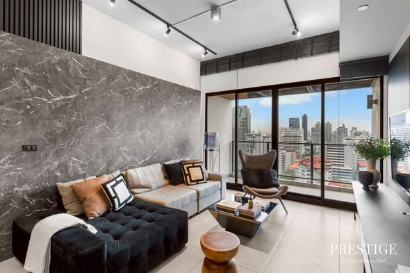 living room of The Lofts Asoke