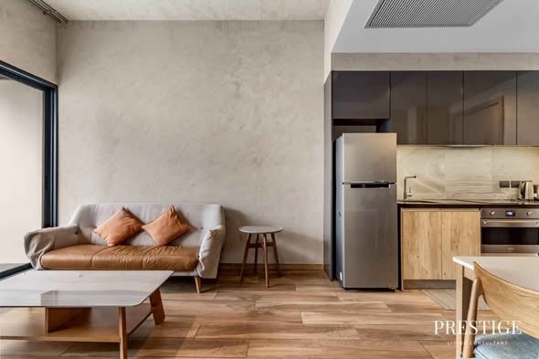 living room and room interior of The Lofts Asoke