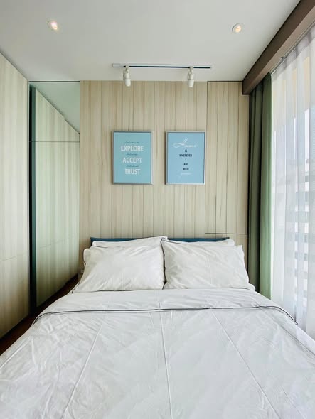 bedroom and room interior of The Lumpini 24