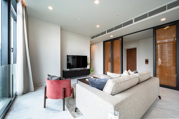 bedroom and living room and room interior of The Monument Thong Lo