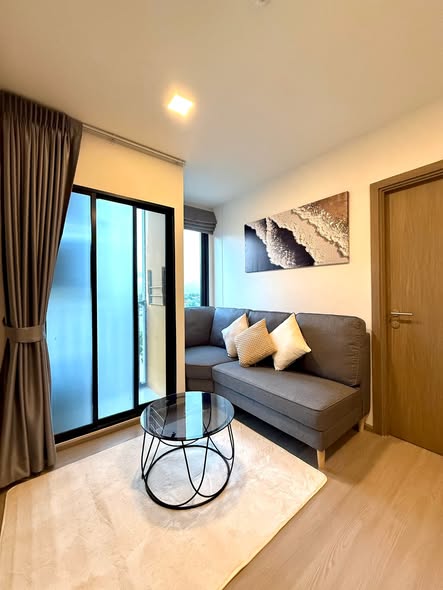 living room and bedroom and room interior of THE MUVE Bangkhae