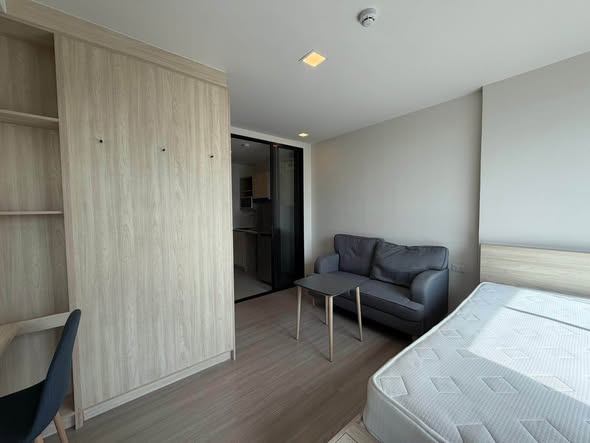 living room and bedroom and room interior of THE MUVE Bangkhae