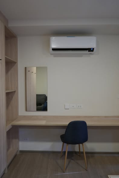 room interior and bathroom of THE MUVE Bangna