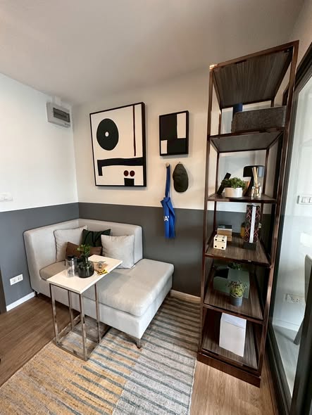 living room of The Nest Sukhumvit 64 Phase 2