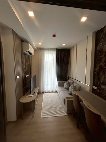 living room and bedroom of The Nest Sukhumvit 71