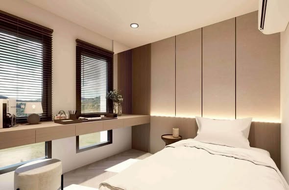 bedroom of The Next Condo