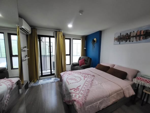 bedroom of The Origin Ramintra 83 Station