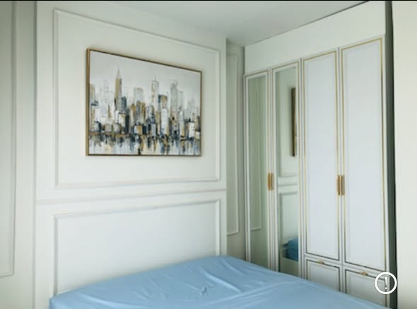 bedroom and room interior of The Parkland Srinagarindra