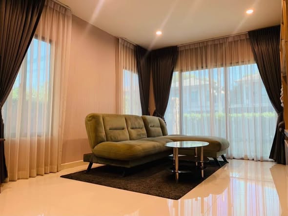 bedroom and living room of The Plant ชัยพฤกษ์-วงแหวน